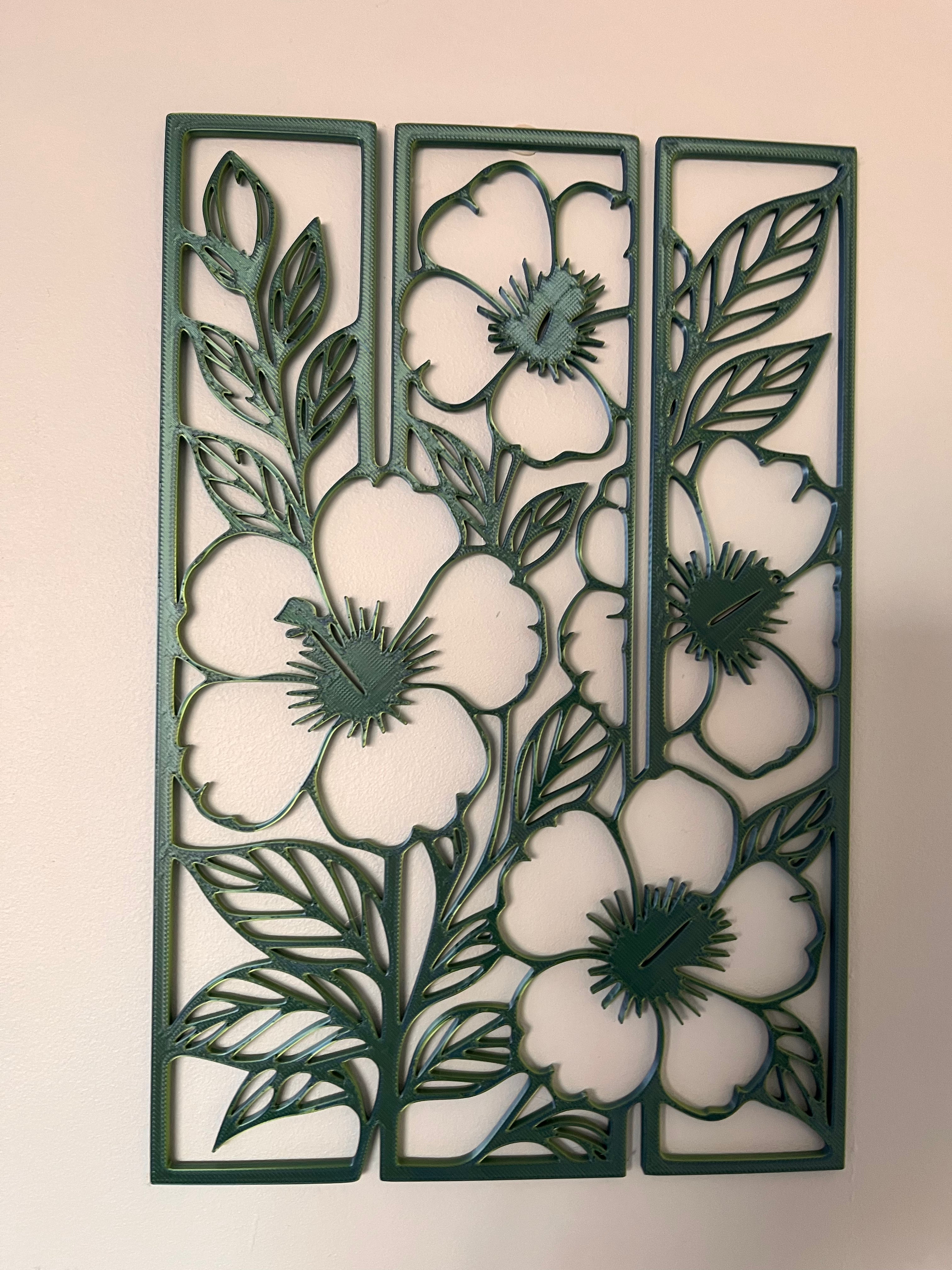 Décoration Murale De Fleur