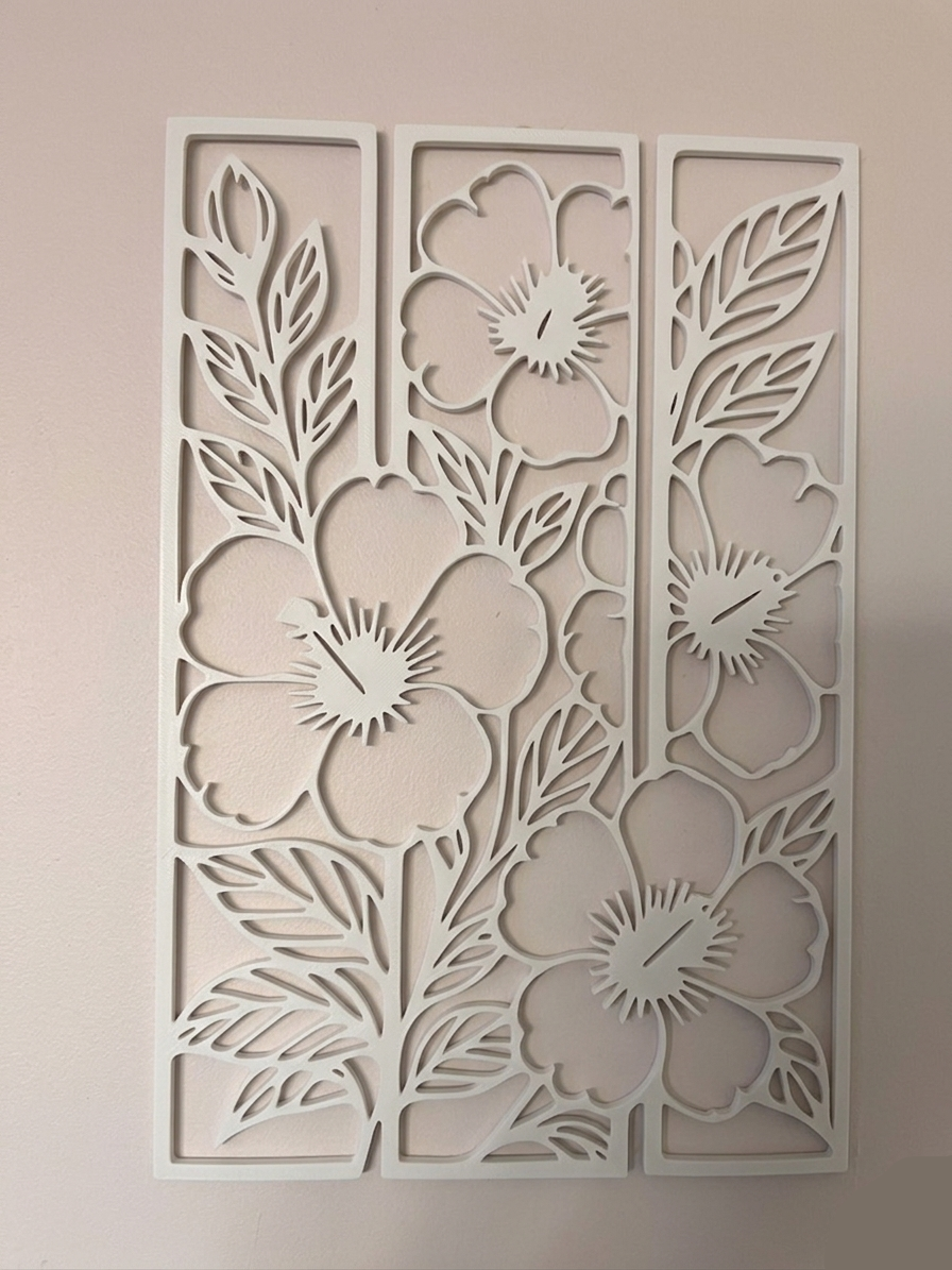 Décoration Murale De Fleur