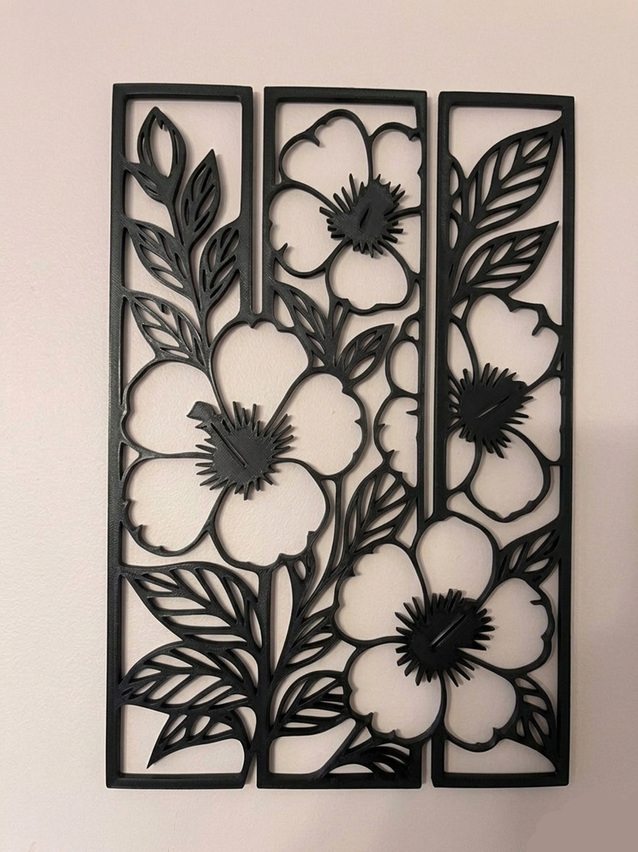 Décoration Murale De Fleur