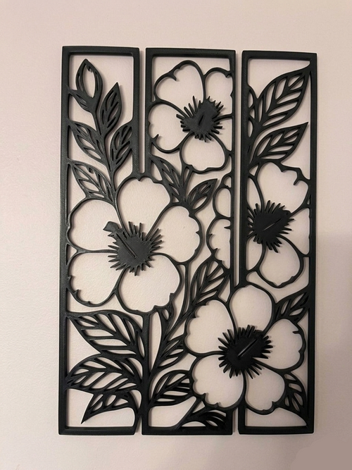 Décoration Murale De Fleur